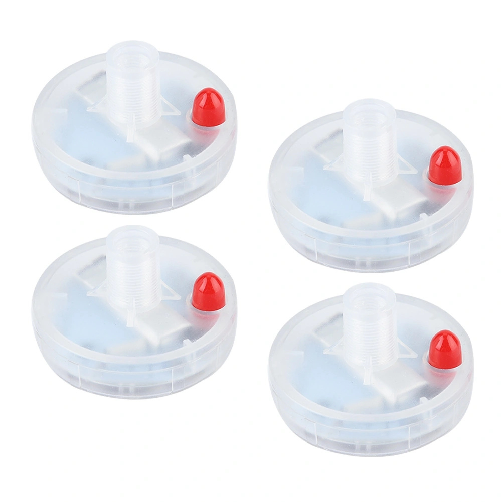 4pcs Solar Energy Motorcycle Bike Car Wheel Tire Tyre Valve Cap LED Strobe Flash Light Lamp