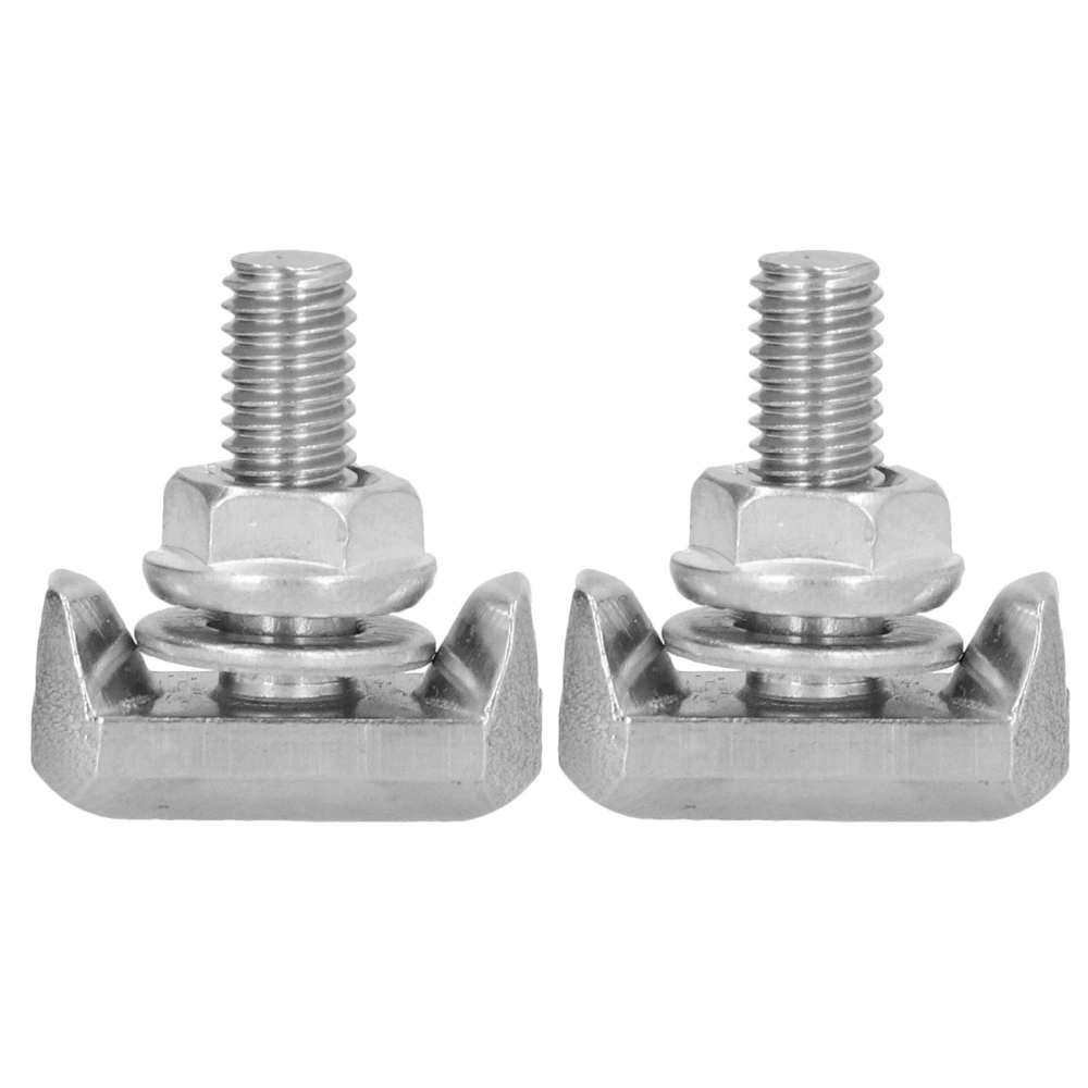 2pcs Car Battery Terminal T-Bolts Stainless Steel 19116852 Replacement for Chevrolet