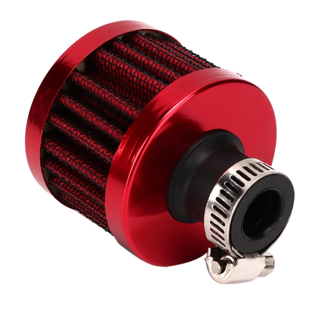 13mm/0.5in Mini Air Intake Filter Vent Crankcase Breather Universal Car Accessory