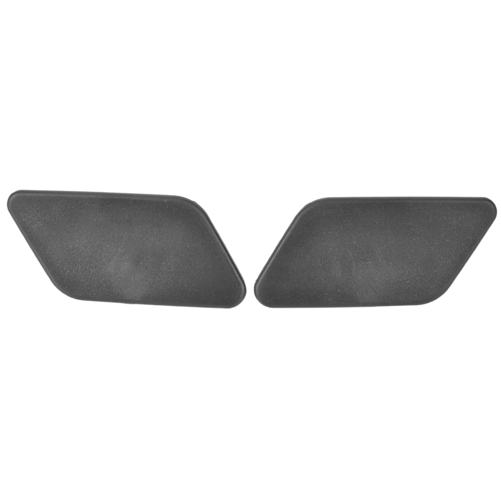 BuyWeek Pair of Headlight Washer Jet Nozzle Cover Cap Fit for F25 2010-2014 51117261100