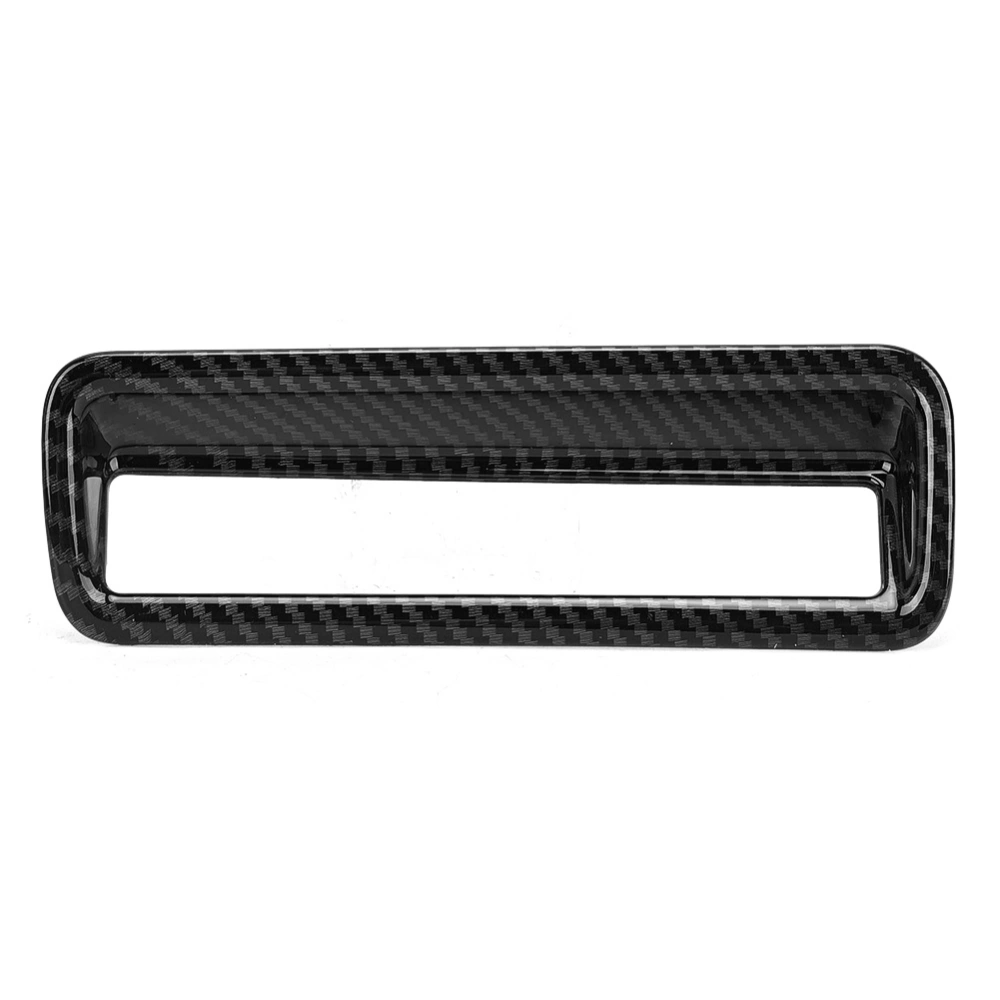 Carbon Fiber Style Headlight Adjust Switch Trim Cover Fit for Toyota RAV4 2019 Right-Hand Driving