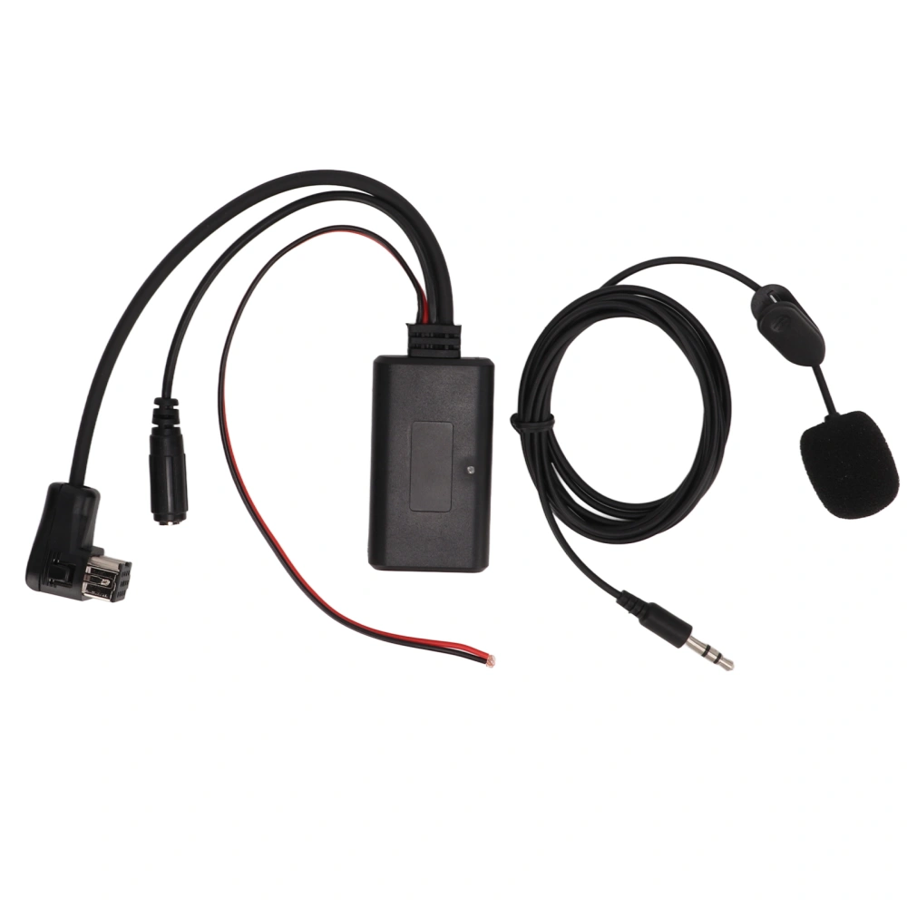 Bluetooth Audio Cable Stereo AUX Input Adapter with Microphone Replacement for Pionner P99 P01