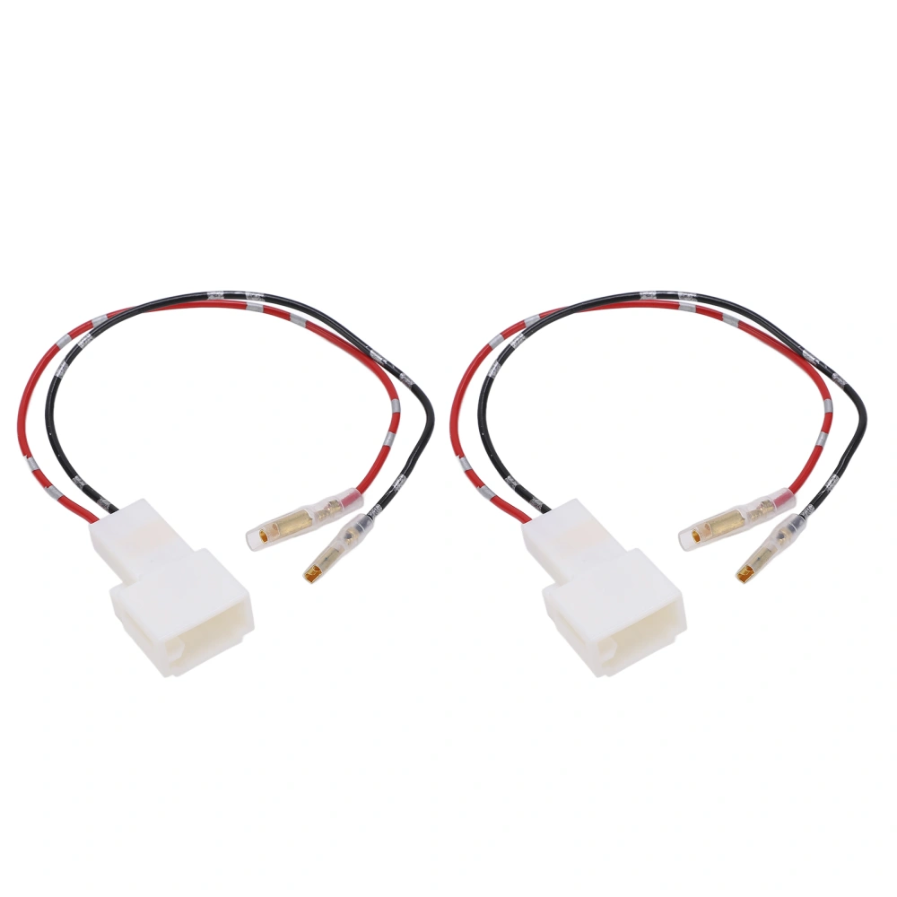 Car Amplifier Audio Cable Speaker Wire Signal Input Male Female Plug Connector Replacement for Mitsubishi