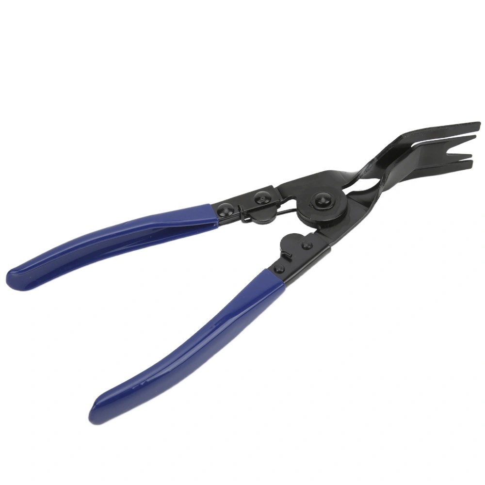 Clip Removal Plier Upholstery Trim Clip Fastener Remover Tool Blue Manganese Steel