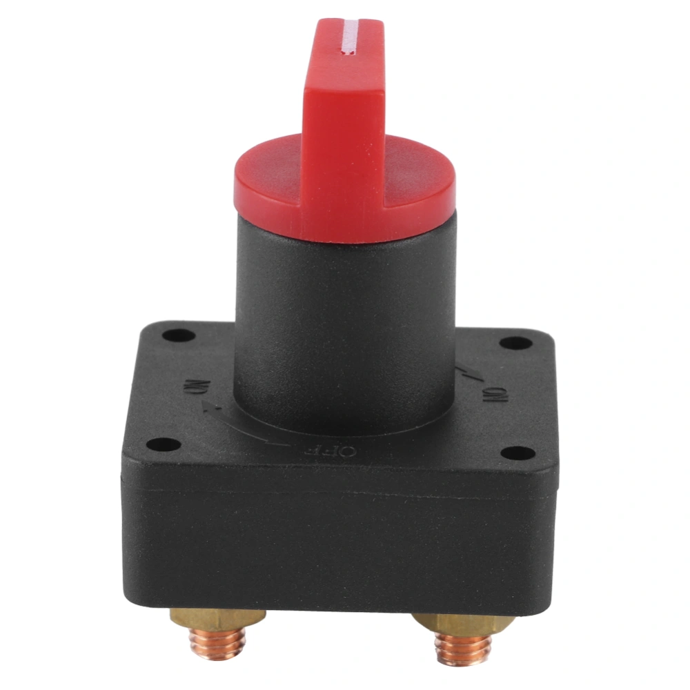 BuyWeek Universal Car On-Off Battery Isolator Switch for Car Motorcycle Boat 300A 6mm/0.2in