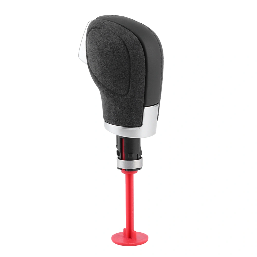 BuyWeek Gear Shift Knob Nappa Trim with Suede Side Cover Fit for Group MQB Platform Models