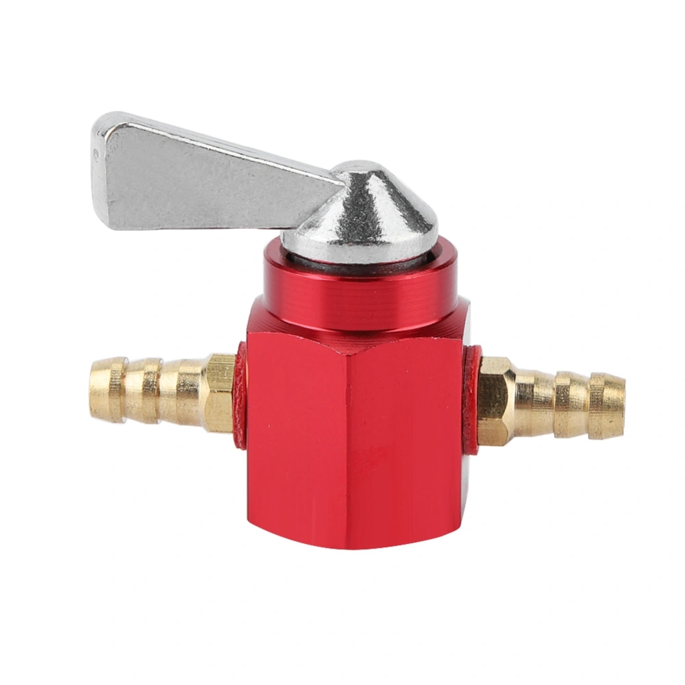 1pc Fuel Tank Switch Tap Valve Petcock Motorcycle ATV Quad (Red)