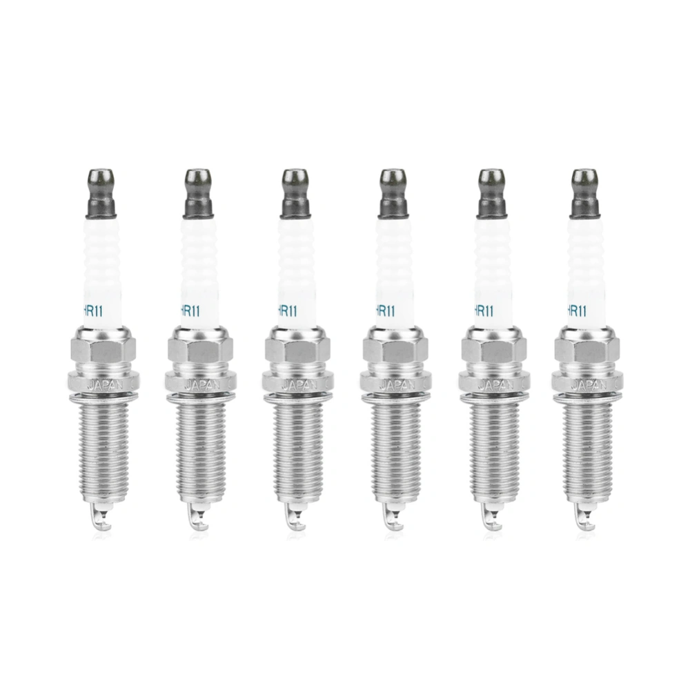 6pcs Iridium Spark Plug for Nissan Altima Infiniti EX35 3.5L FXE22HR11 22401-EW61C