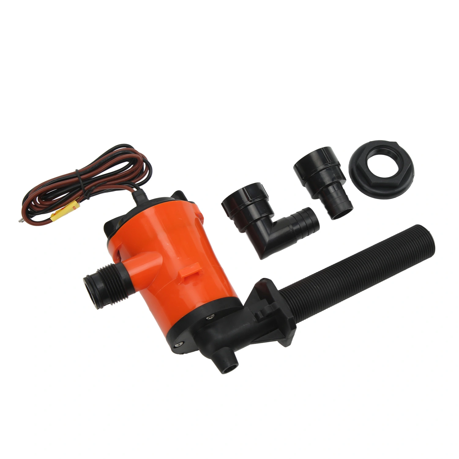 800GPH Livewell Pump Bait Tank Aerator 12V Submersible Cartridge Boat Bilge Pump for Marine