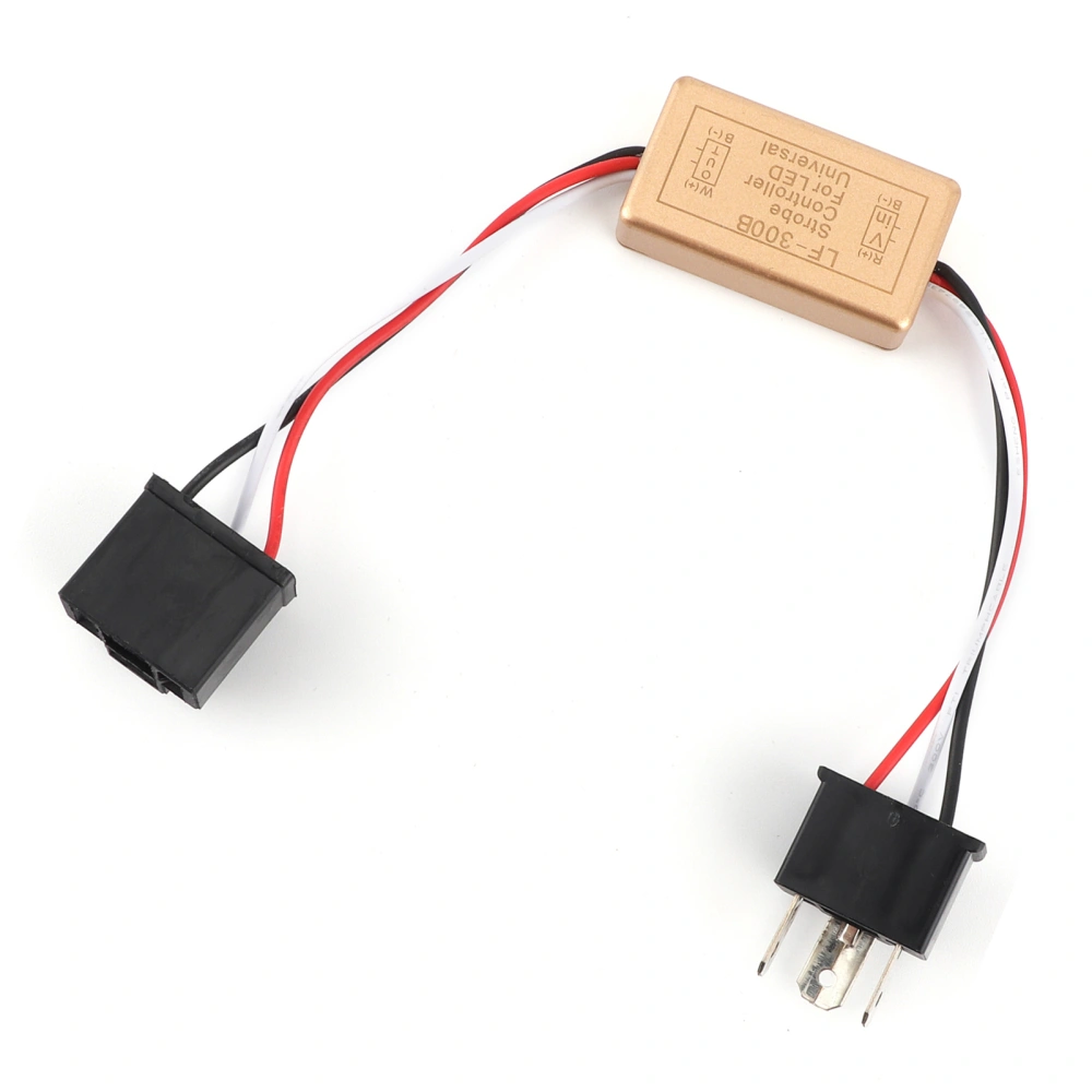 LF‑300B Strobe Flash Module H4 Socket Burst Flash Mode for LED Headlight Foglight