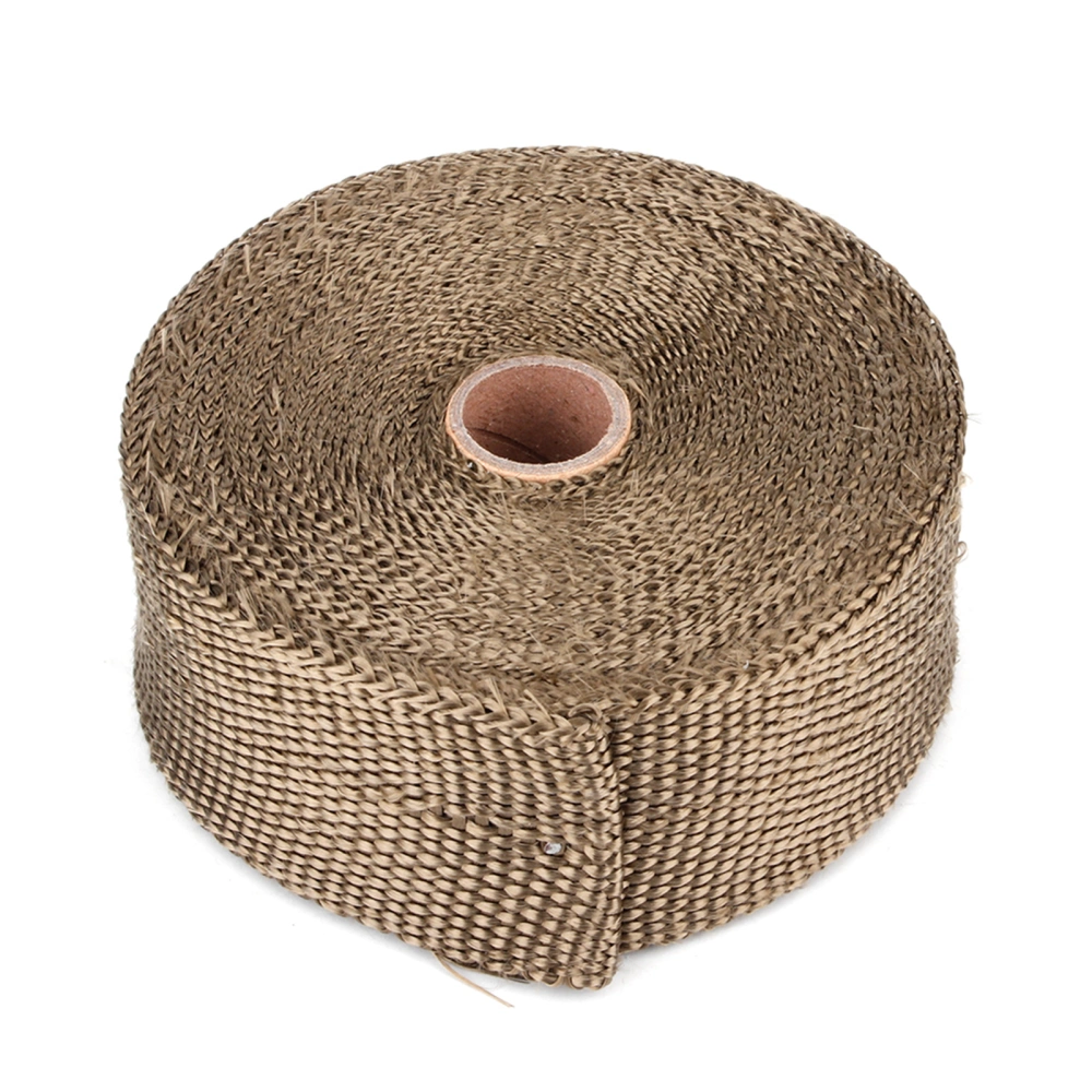 Car High Heat Insulation Fiberglass Car Exhaust Pipe Wrap Tape Auto Accessories10m