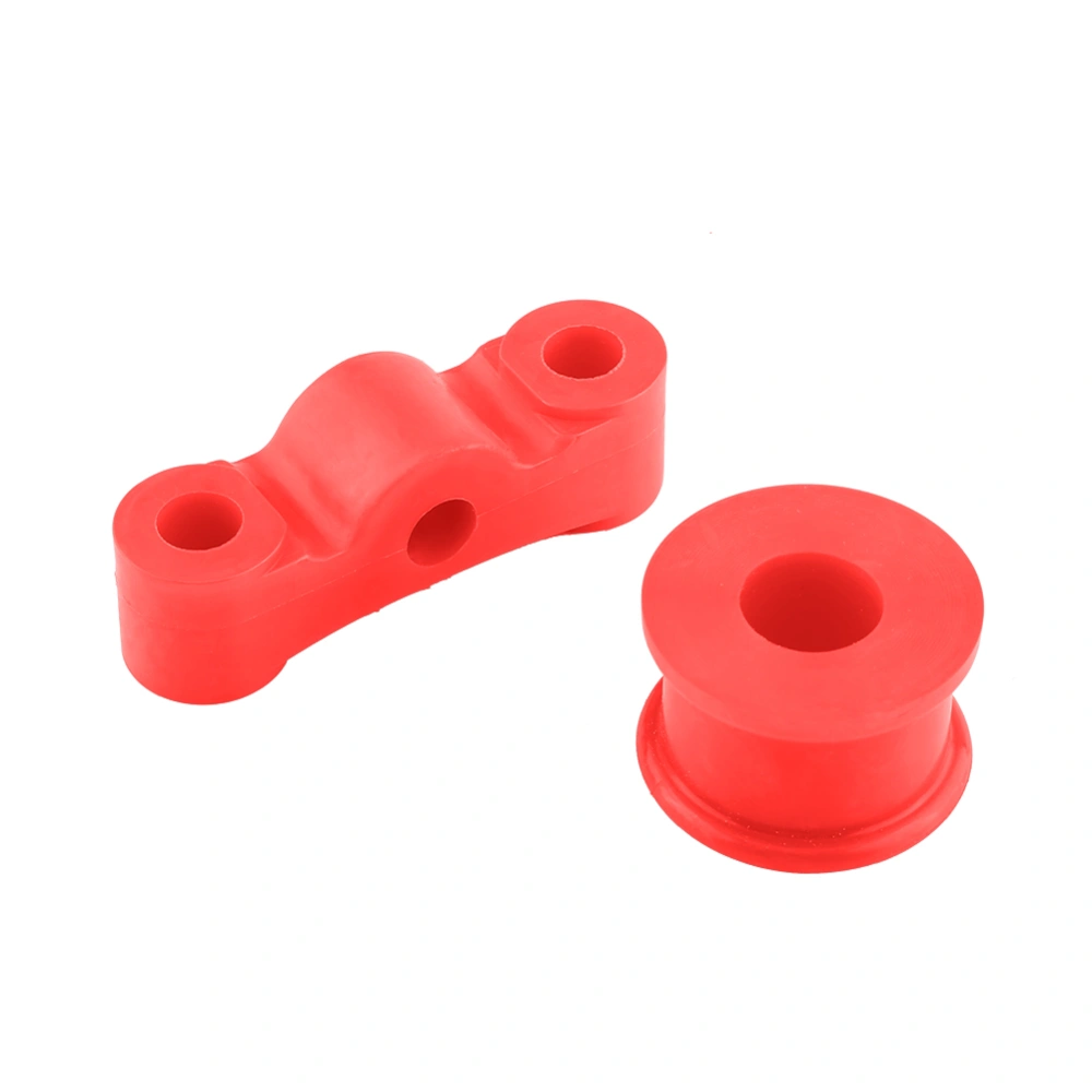 2Pcs Red Polyurethane Car Auto Shifter Bushing Kit For Honda Civic 84-87 Acura Integra 94-01