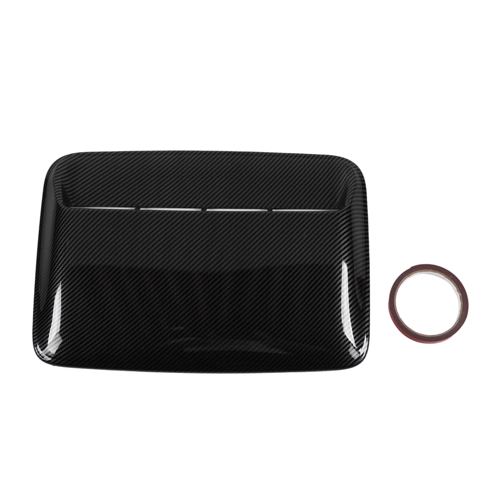 Hood Scoop Cover Universal for Automobile Modification Replacement RefurbishmentCarbon Fiber