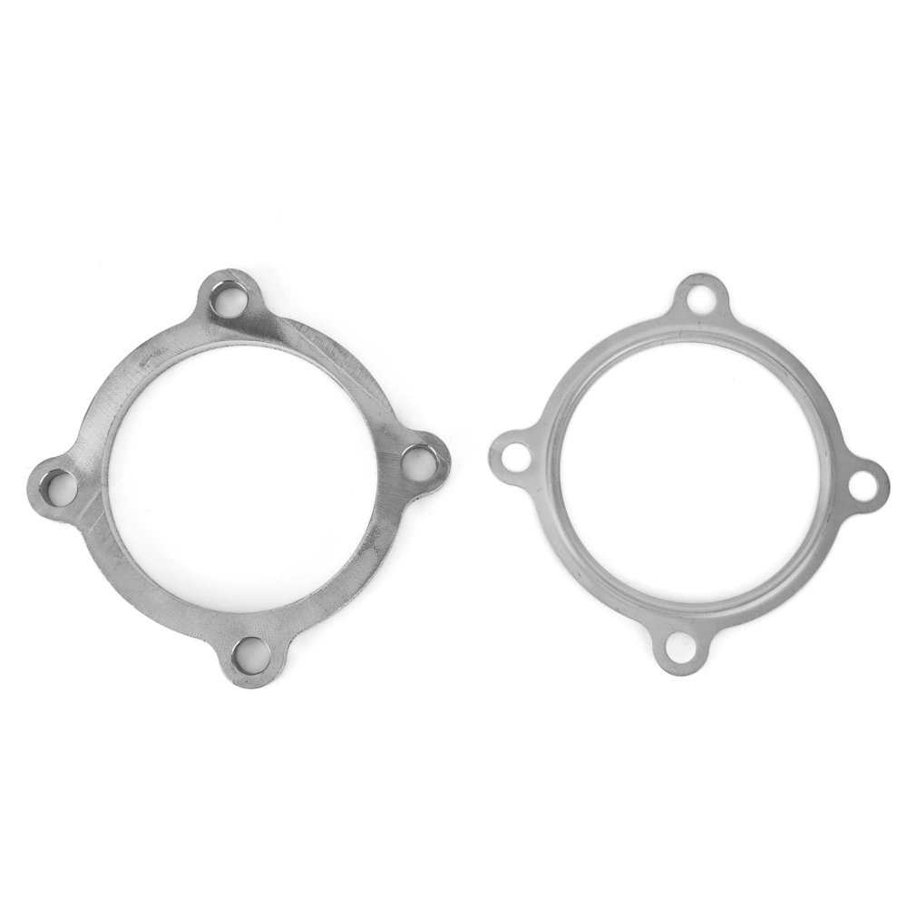 3in 4 Bolt Turbo Exhaust Downpipe Flange Gasket Kit Fit for Garrett's Turbo Series T3 T3/T4 GT30 GT30/GT35