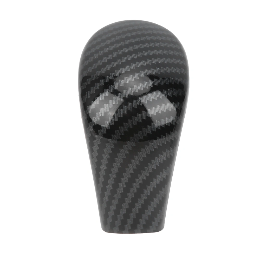 Carbon Fiber Style Gear Shift Knob Cover Fit for Nissan Navara Frontier NP300 2015‑2019