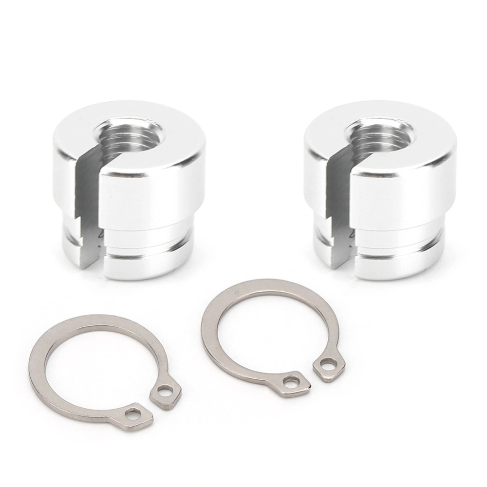 2Pcs Throttle Bushings with Snap Rings for E28 E39 E36 M20 M30 M50 S14 M60