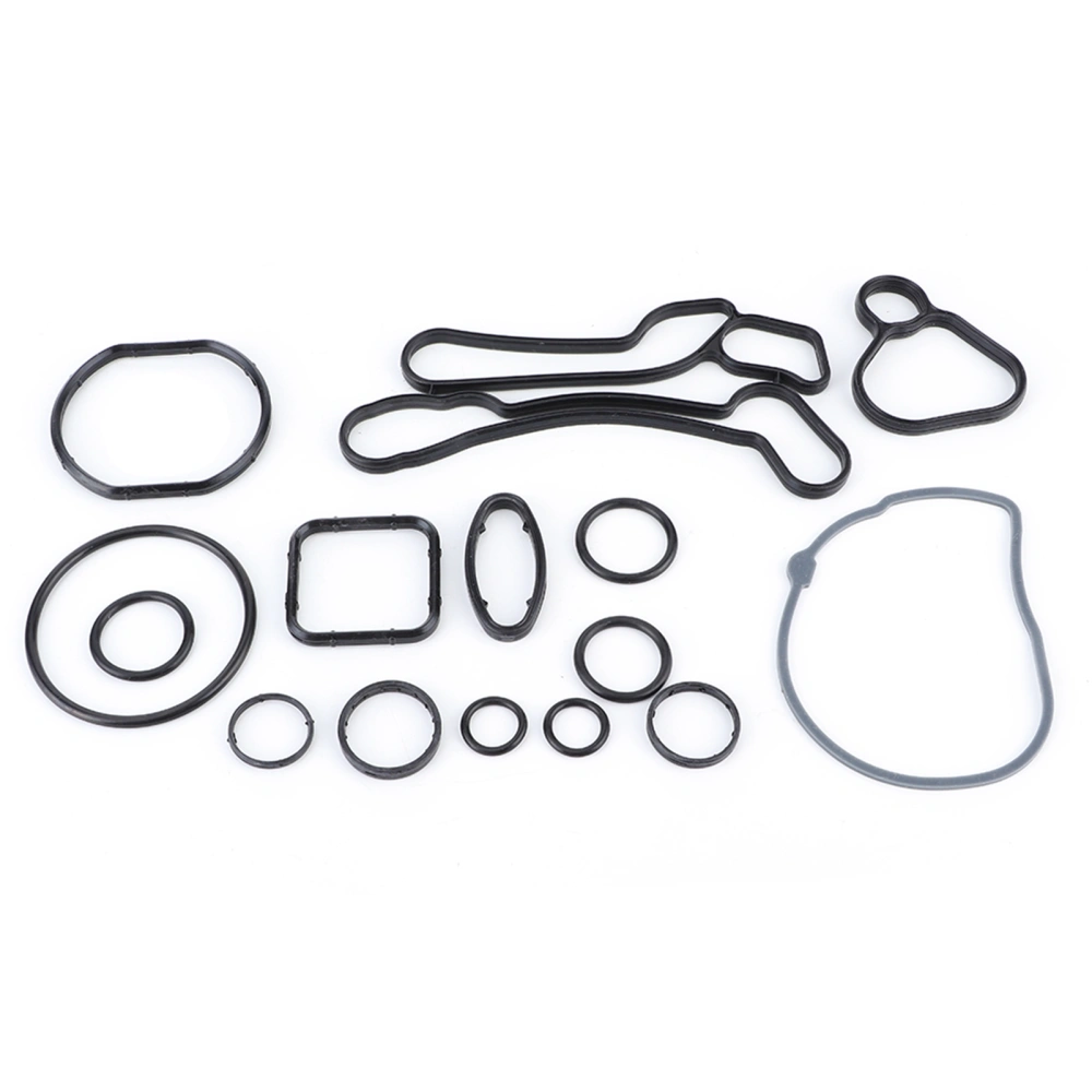 Engine Oil Cooler Gasket Seals Set 55355603 Repair Kit Fit for Vauxhall Astra