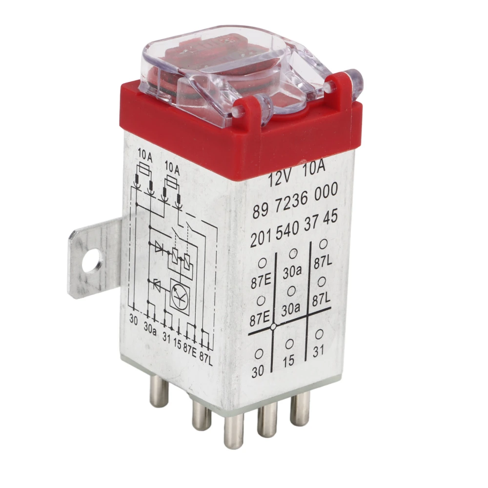 Overload Protection Relay Stable Performance Wear Resistant 2015403745 for R107 R129 W124 W126 W201