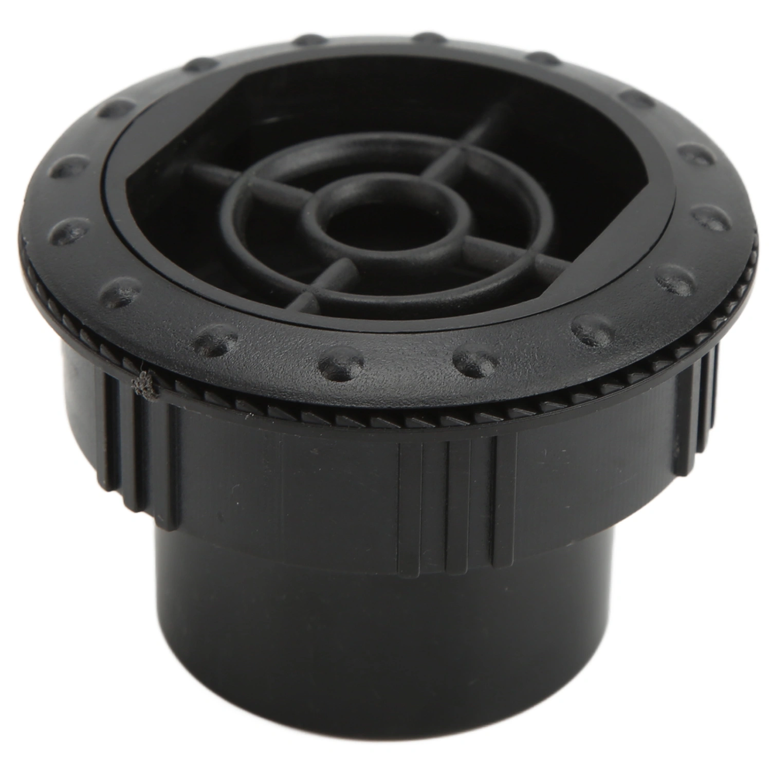 BuyWeek Roof Dashboard Air Conditioning Vent Deflector Round Black Universal for RV Boat Bus Car