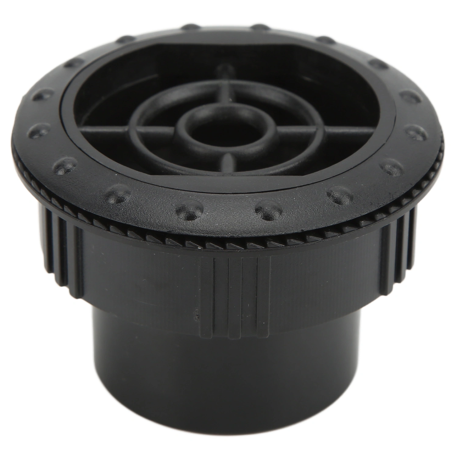 BuyWeek Roof Dashboard Air Conditioning Vent Deflector Round Black Universal for RV Boat Bus Car