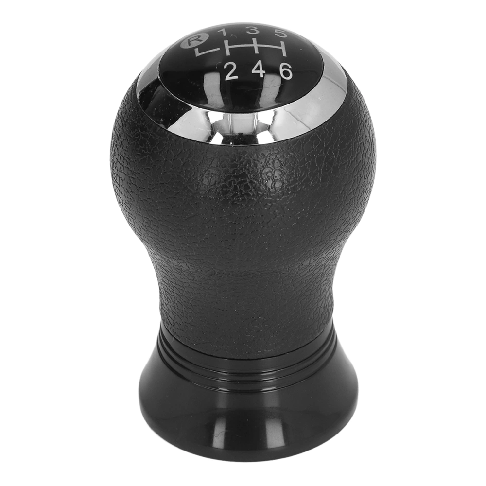 6 Speed Gear Shift Lever Knob Shifter Head Matte Black Replacement for Corolla RAV4 2007‑2013