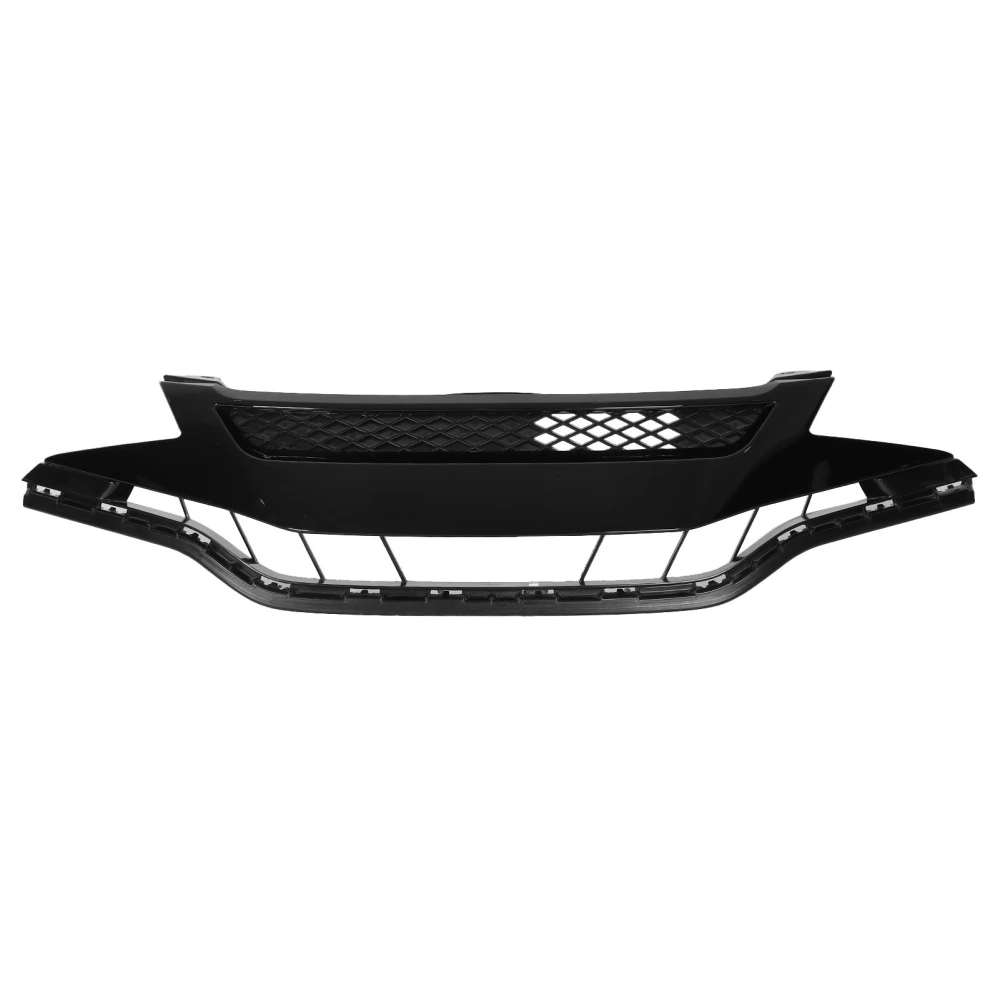 Front Bumper Grille for Mugen Style Grill Replacement for Jazz/Fit 2014‑2017