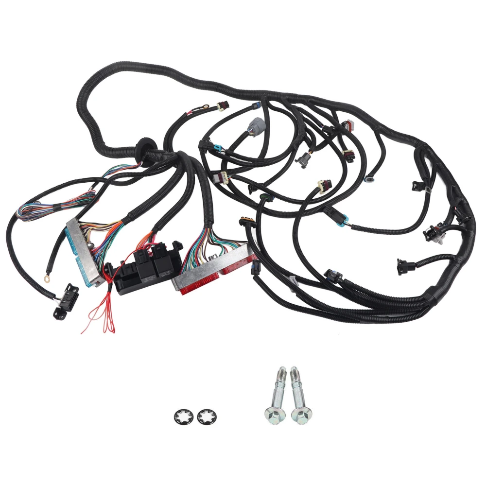 Standalone Wiring Harness Accessory Fit for Vortec 4.8 5.3 6.0 97‑06 LS1 Engine with 4L60E