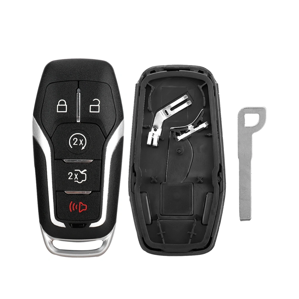 5 Button Keyless Car Remote Key Fob Case Shell Fit For Ford Mustang F-150