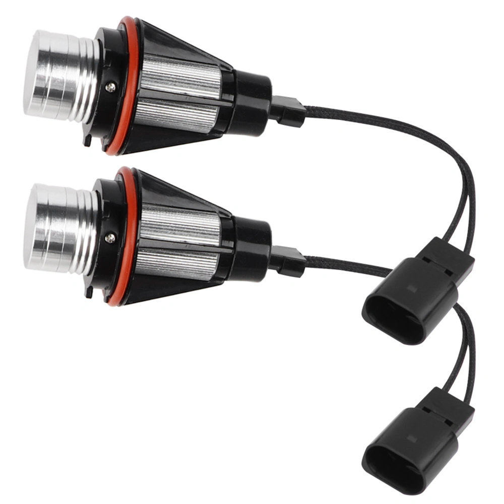 2pcs Car Bright 6000K 5W Angel Eyes LED Light Lamp for E60 E61 E39 E53