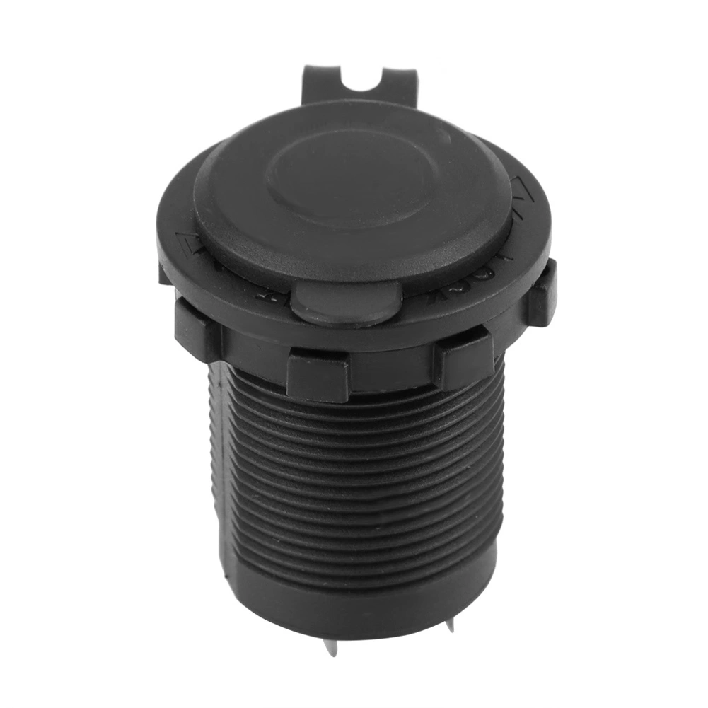 12V Cigarette Lighter Power Plug Socket Outlet with Blue LED for Car Motorcycle Boat