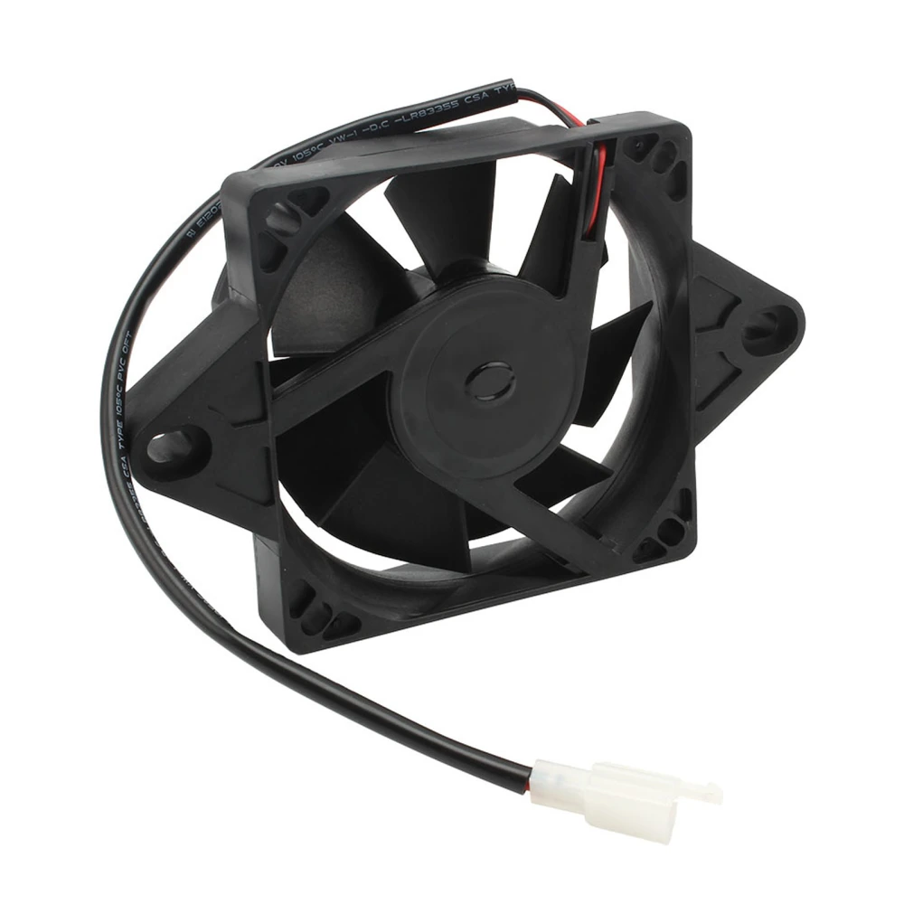 12V 15W Cooling Fan Universal Accessory for 150cc 200cc 250cc Motorbike ATV Go Kart