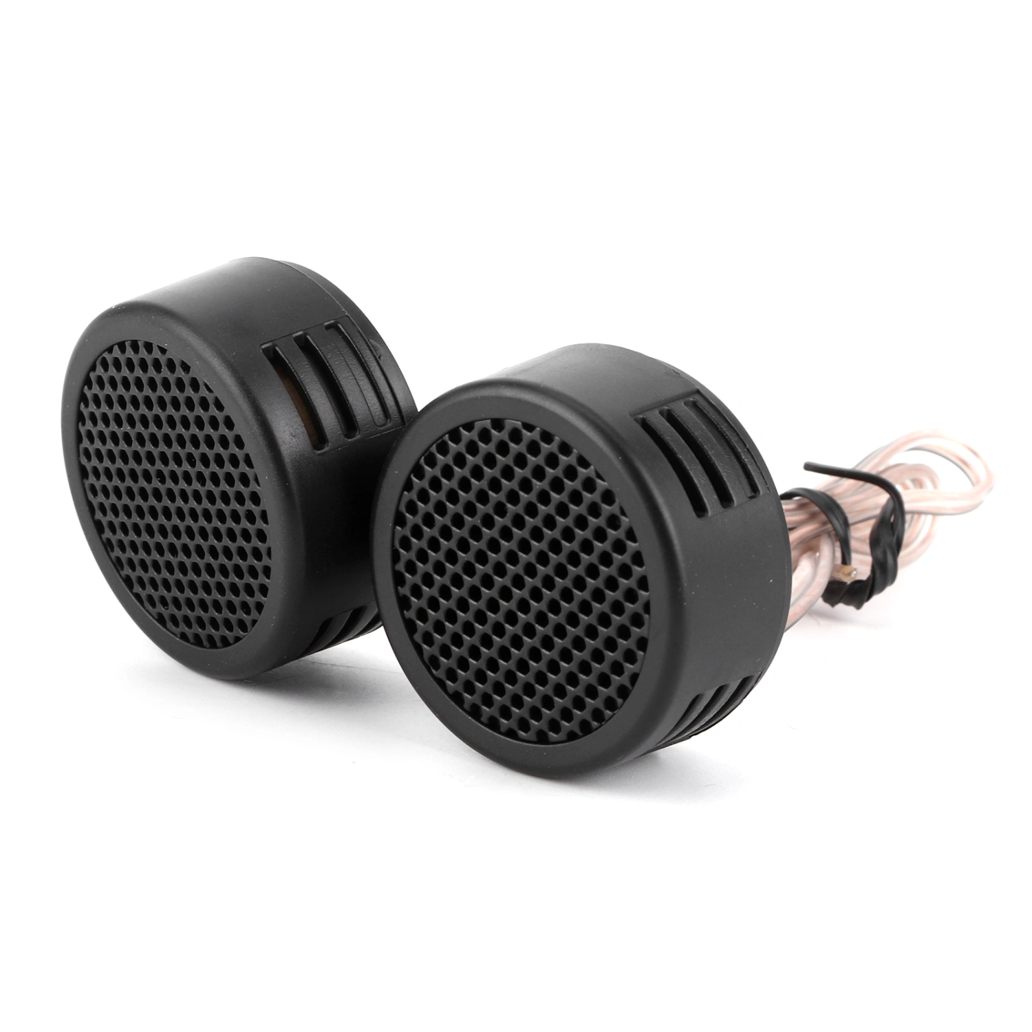 2pcs Portable Mini Car Tweeter Speaker 12V 500W High Power Loud Clear Sound Universal
