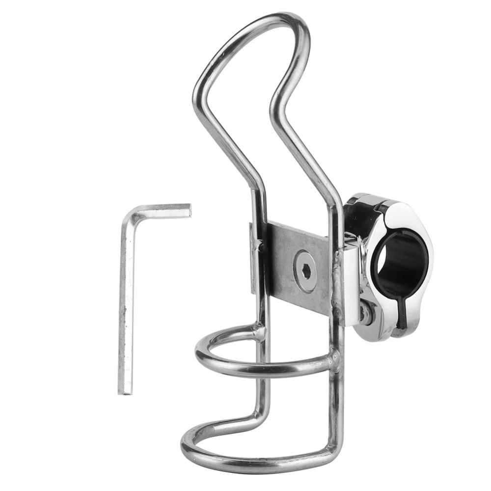 Fishing Rod Rack Stainless Steel Rail Mount Pole Bracket Support Clamp Boat Accessories32mm/1.3in