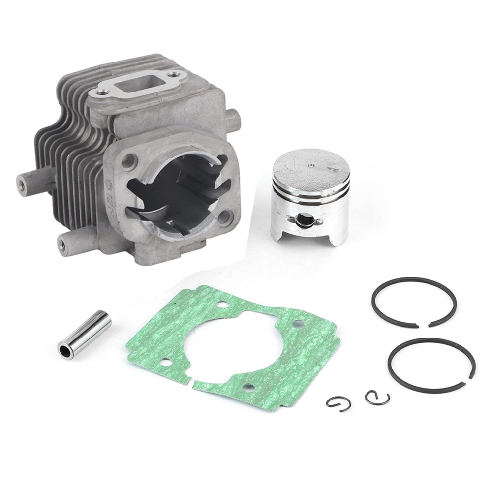 Cylinder Piston Kit Stainless Steel Accessory Fit for Hedge Trimmer 23CC HT2300