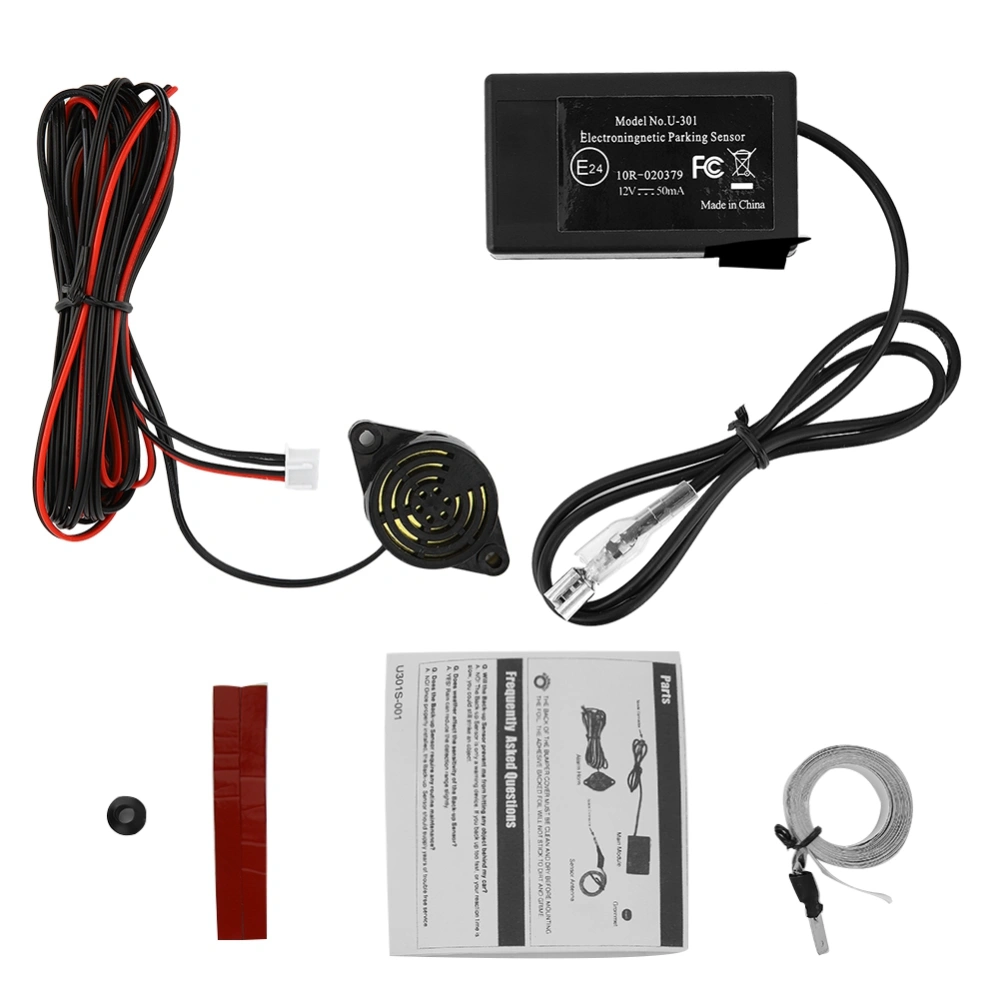 U301 Electromagnetic Induction Intelligent Car Reverse Radar Parking Sensor