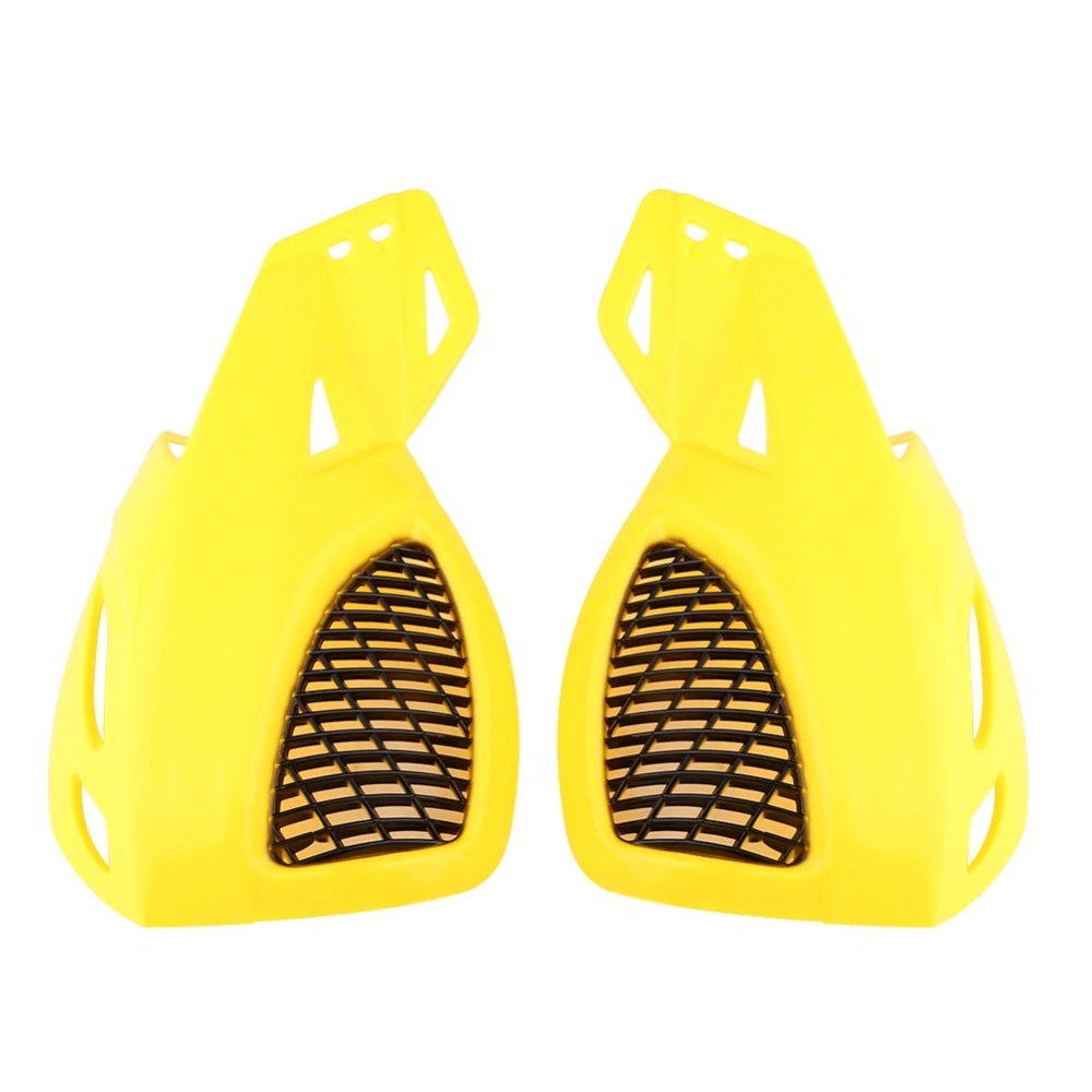 Universal 7/8" Dirt Bike Scooter ATV Motorcycle Brush Bar Hand Guards Handguard Yellow