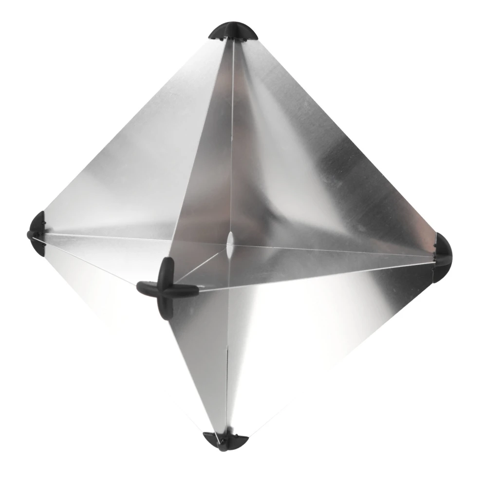 Marine Octahedral Type Radar Reflector Aluminum 340x340x470mm Large Handware Water Security for Boats Ships