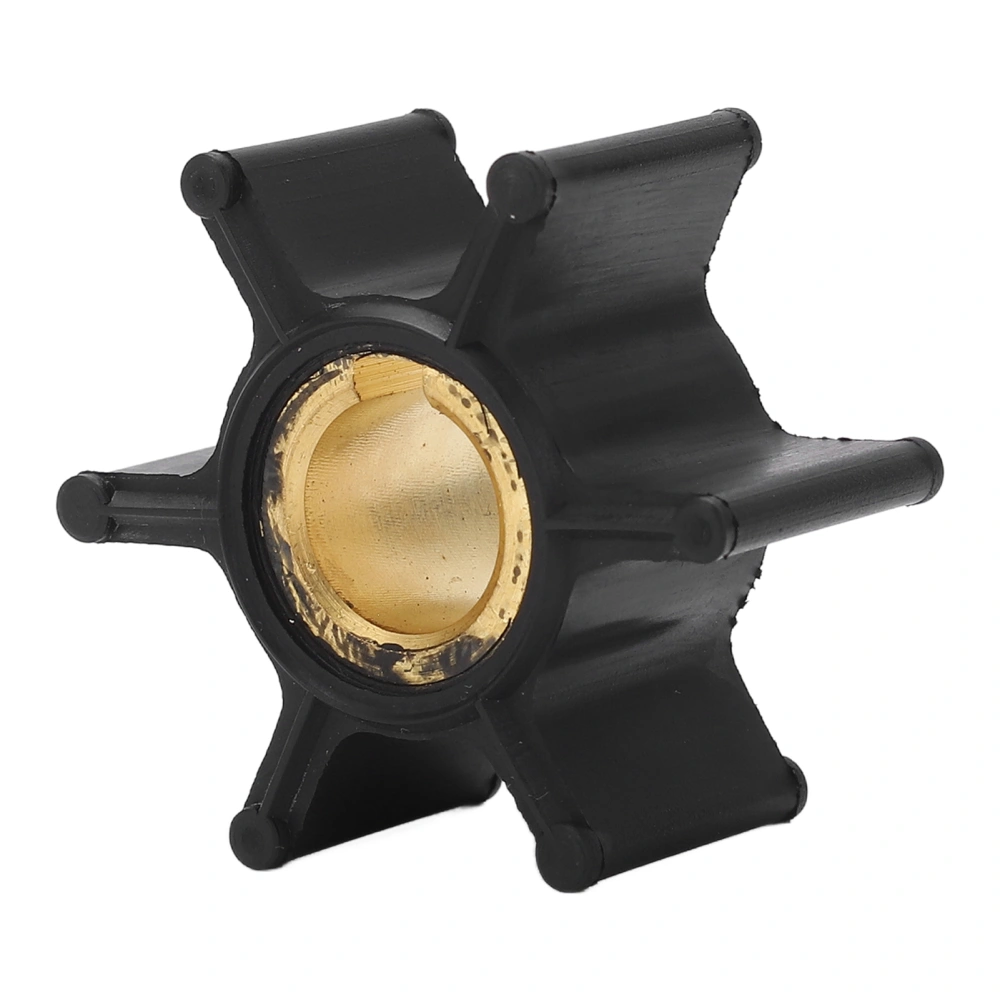 Outboard Engine Water Pump Impeller 0387361 6 Blades Replacement for Johnson Evinrude 2hp Motor 1985‑1990