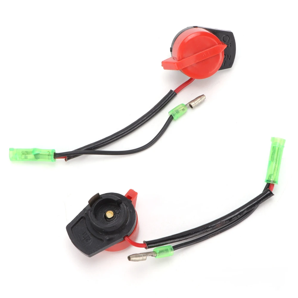 2pcs Engine On Off Stop Switch 36100-ZE1-015 Replacement for Honda GX160 GX200 GX240 ED1000 EZ1400