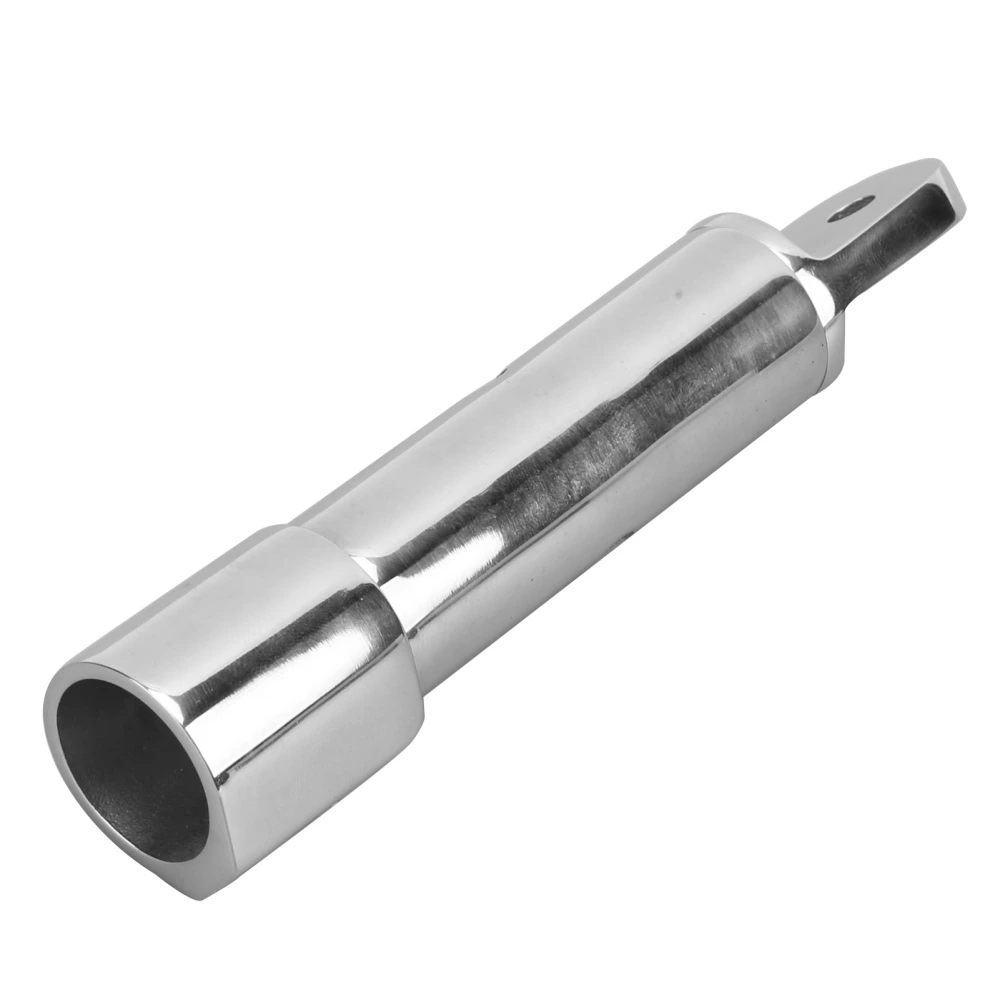 7/8in Telescopic Bimini Top Cap Eye End Fitting 316 Stainless Steel Polished Surface Hardware for Boat