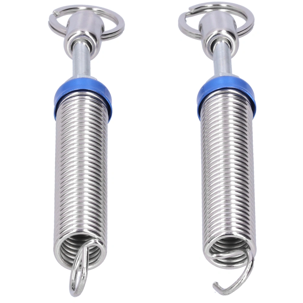 2pcs Trunk Lifting Spring Adjustable Automatic for Auto Tail Boot Lid Rising Lowering Remote Open Device Silver Blue