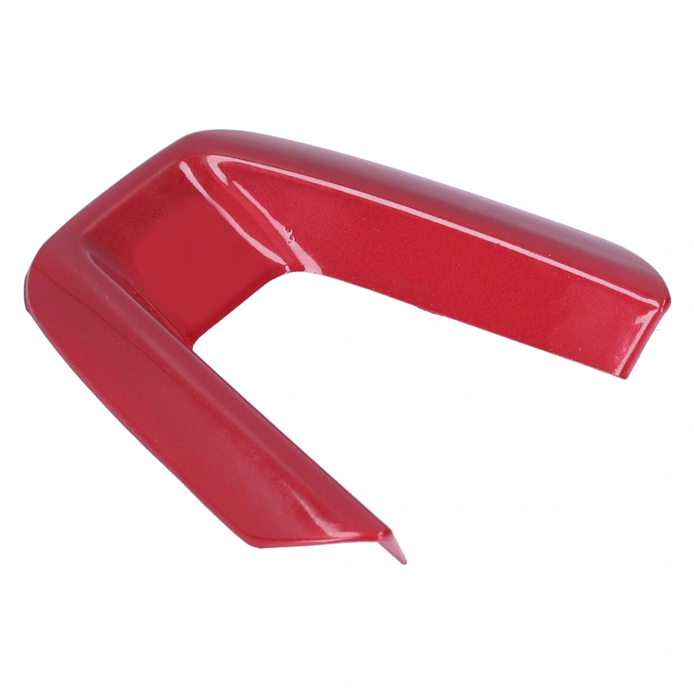 BuyWeek Car Steering Wheel Trim Cover Sticker Interior Moulding Fit for Mazda 3 Axela/CX-4/CX-5Red