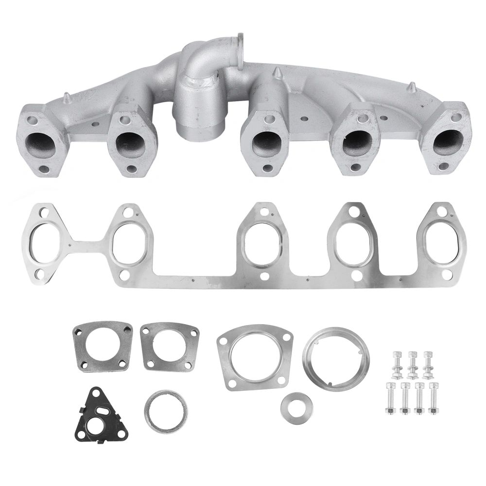 Exhaust Manifold with Gaskets Kits 070253017A Fit for Transporter T5 2.5 TDI AXD AXE BLJ