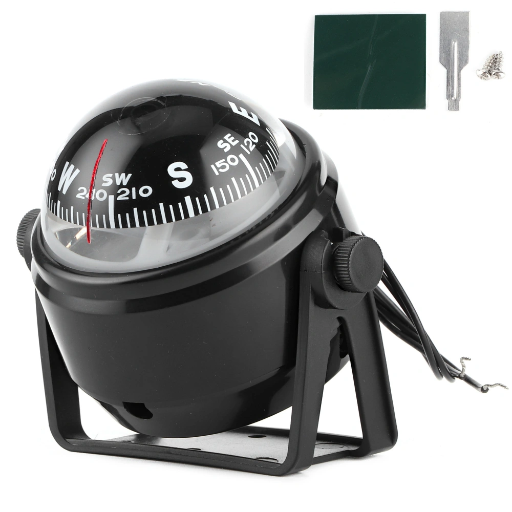 12V LED Sea Marine Electronic Digital Compass Boat Yacht Ship Navigation Compass for Sail