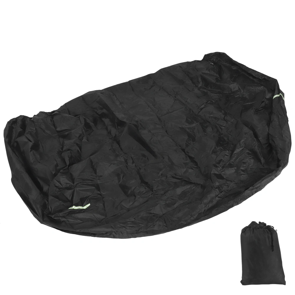 96.5in Motorcycle Cover Sun Rain Protection Night Reflective with Lock‑Holes All Season Universal