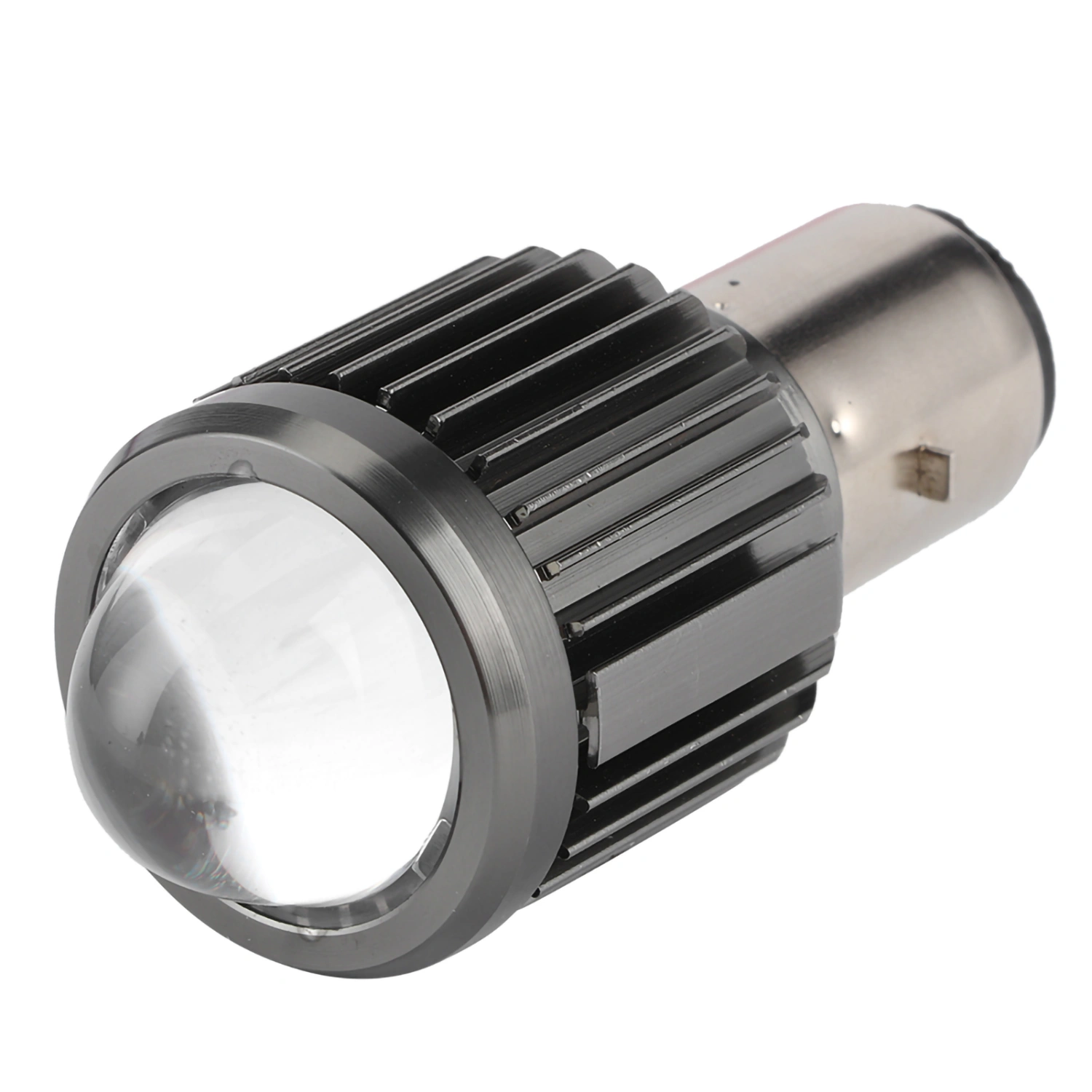 BA20D Motorcycle LED Headlight Bulb High/Low Beam Headlamp Light Lamp