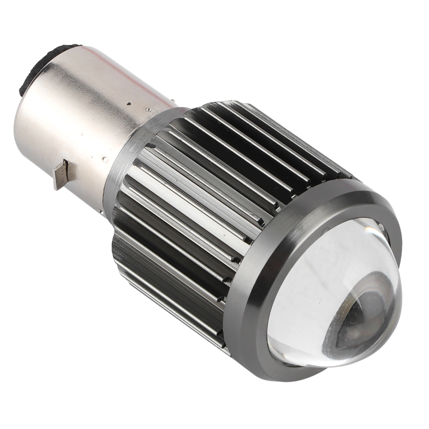 BA20D Motorcycle LED Headlight Bulb High/Low Beam Headlamp Light Lamp