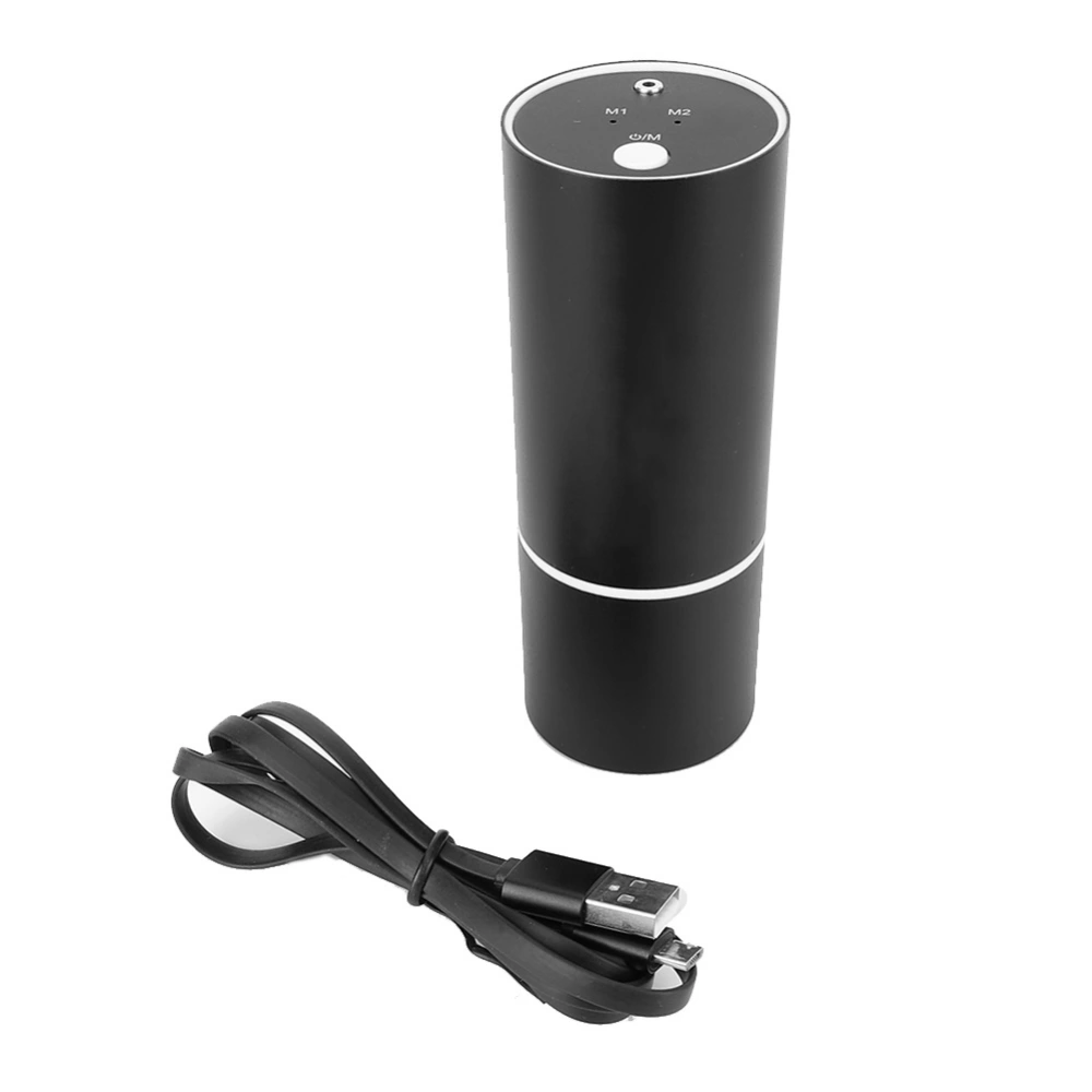 Mini Portable Car Humidifier Sprayer USB Home Air Purifier Mist Maker Essential Oil DiffuserBlack