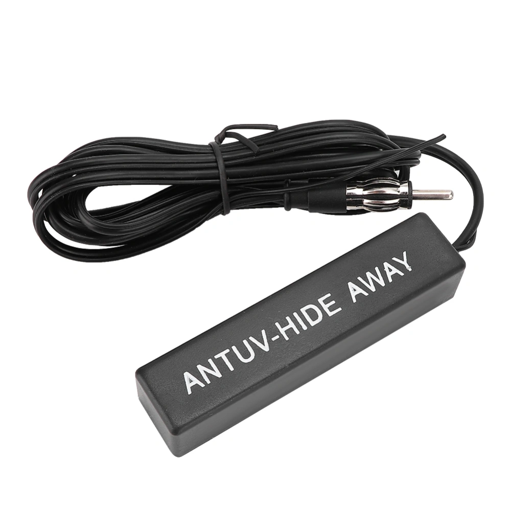 BuyWeek 12V Universal Electronic Stereo AM/FM Radio Hidden Amplified Antenna for Car Ship RV