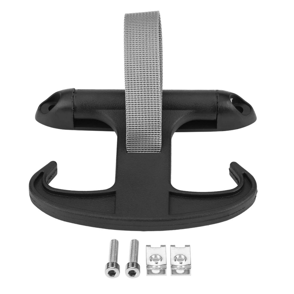 BuyWeek Car Rear Trunk Lid Horn Hook Handbag Holder Hanger for Jetta Bora MK5 Passat CC Audi A4 S4